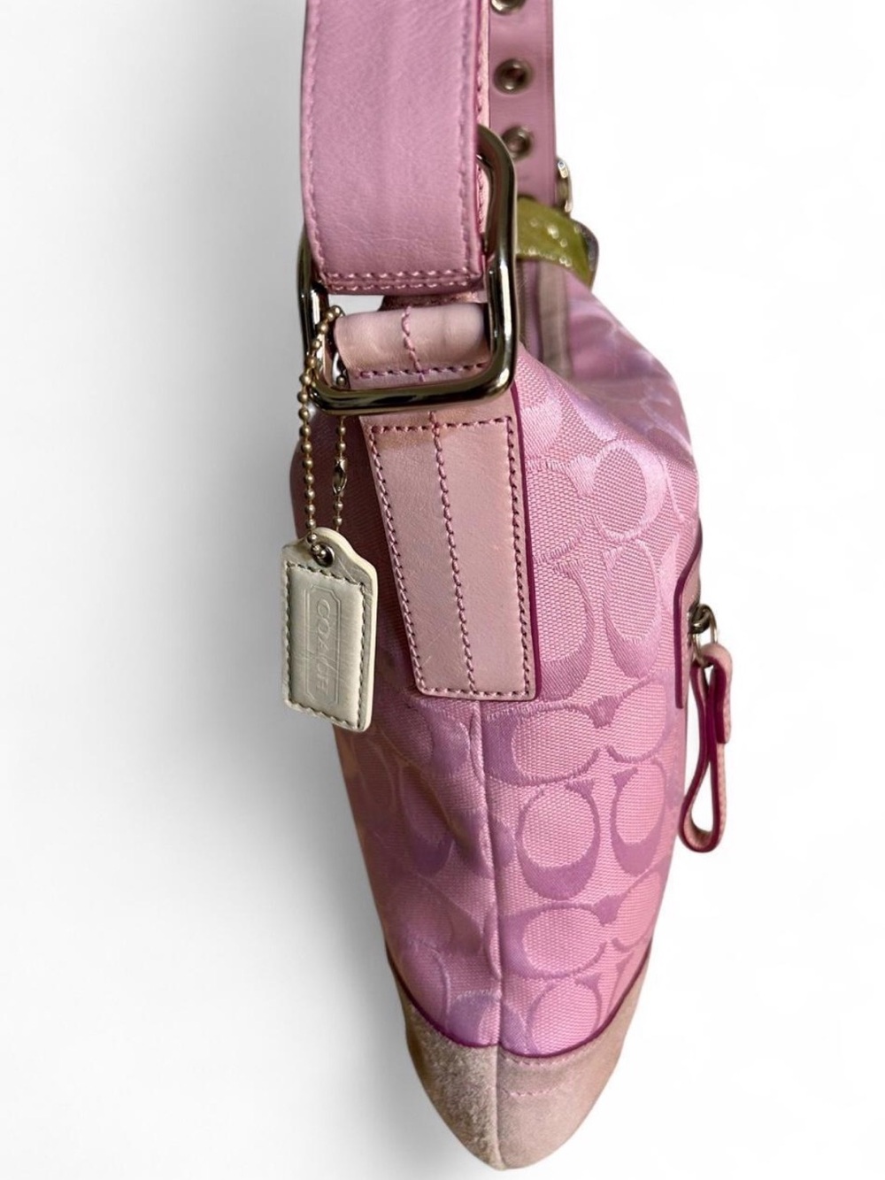 Coach Vintage Soho East West Convertible Bag 9362 and Coach Scarf - Picture 3 of 10
